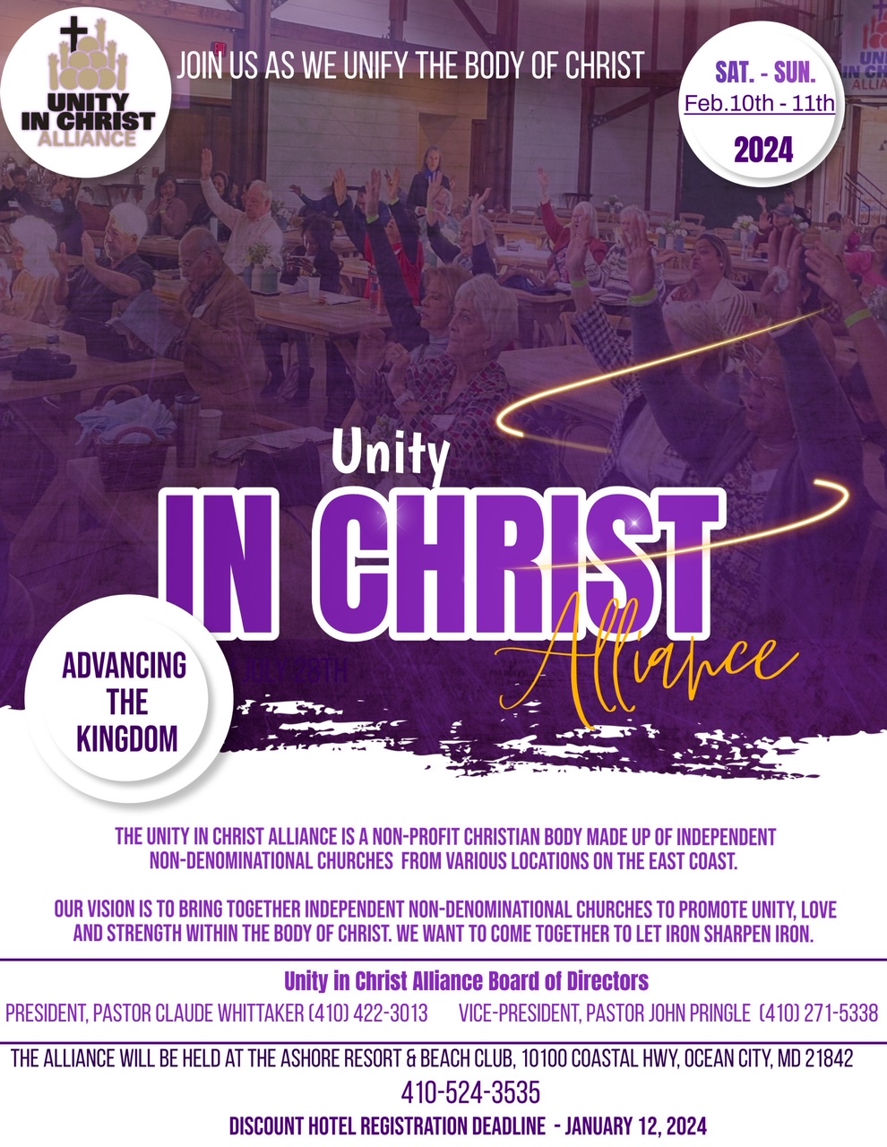 Advancement of the Kingdom conference poster